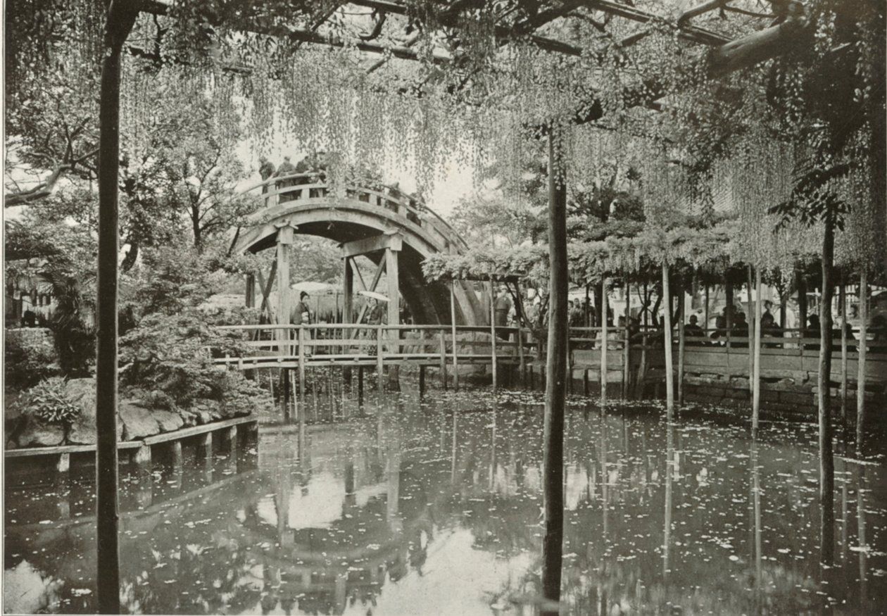 Kameido, 1910.  作： ハーバート・ポンティング