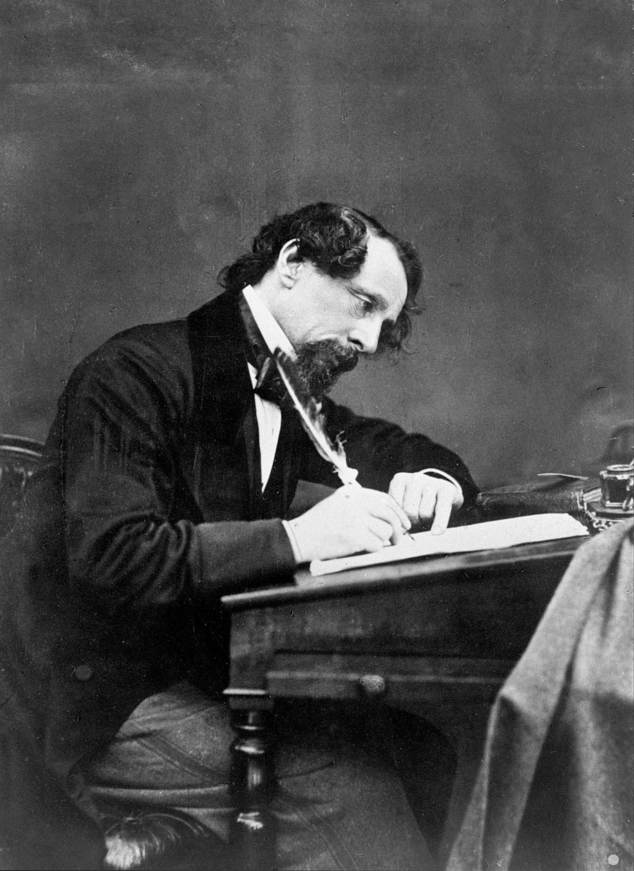 チャールズディケンズ、1858年 作： ハーバート・ワトキンス