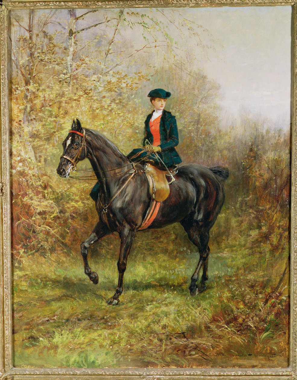 モーニングライド、1891年 作： ヘイウッド・ハーディ