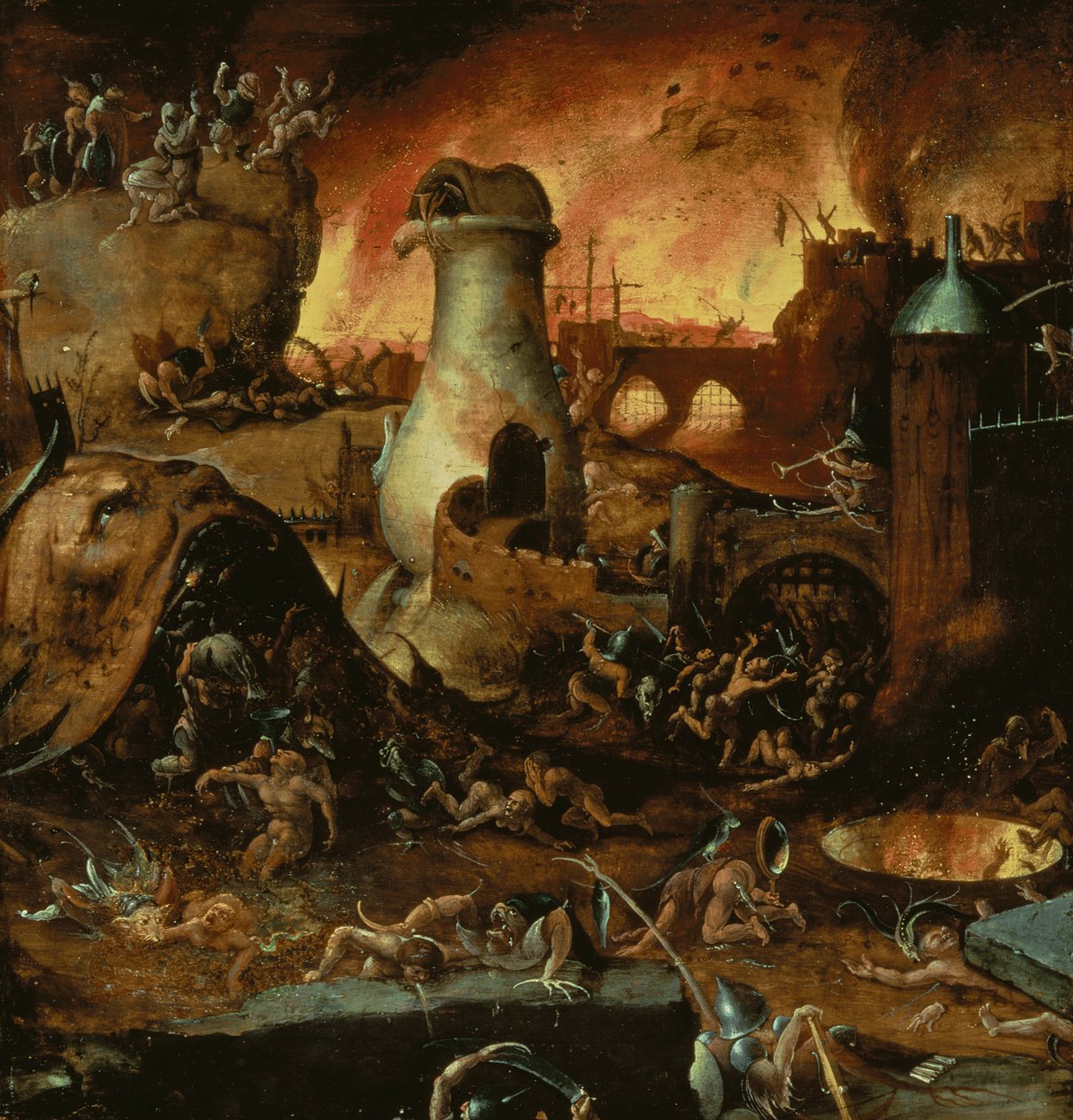 ヒエロニムス・ボス  Hieronymus・Bosch ファイル:Bosch the Prince of Hell with a cauldron on his