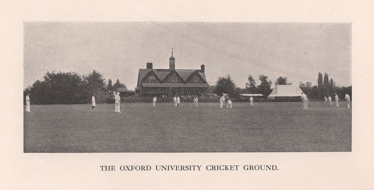 パークス、オックスフォード大学のクリケット場、1912 作： ヒルズアンドサンダース