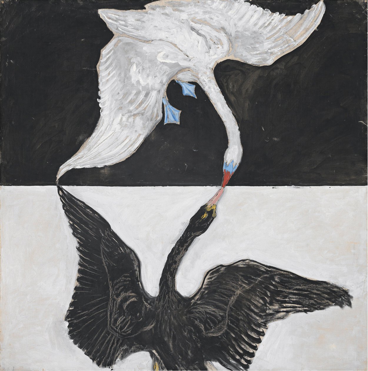 Group IXSUW, No. 1, The Swan, No. 1, 1914-1915. 作： ヒルマ・アフ・クリントン