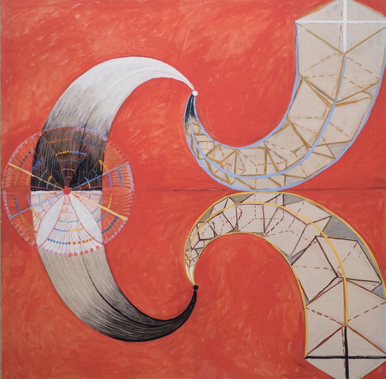 Group IX SUW、The Swan No. 9、1915。 作： ヒルマ・アフ・クリントン