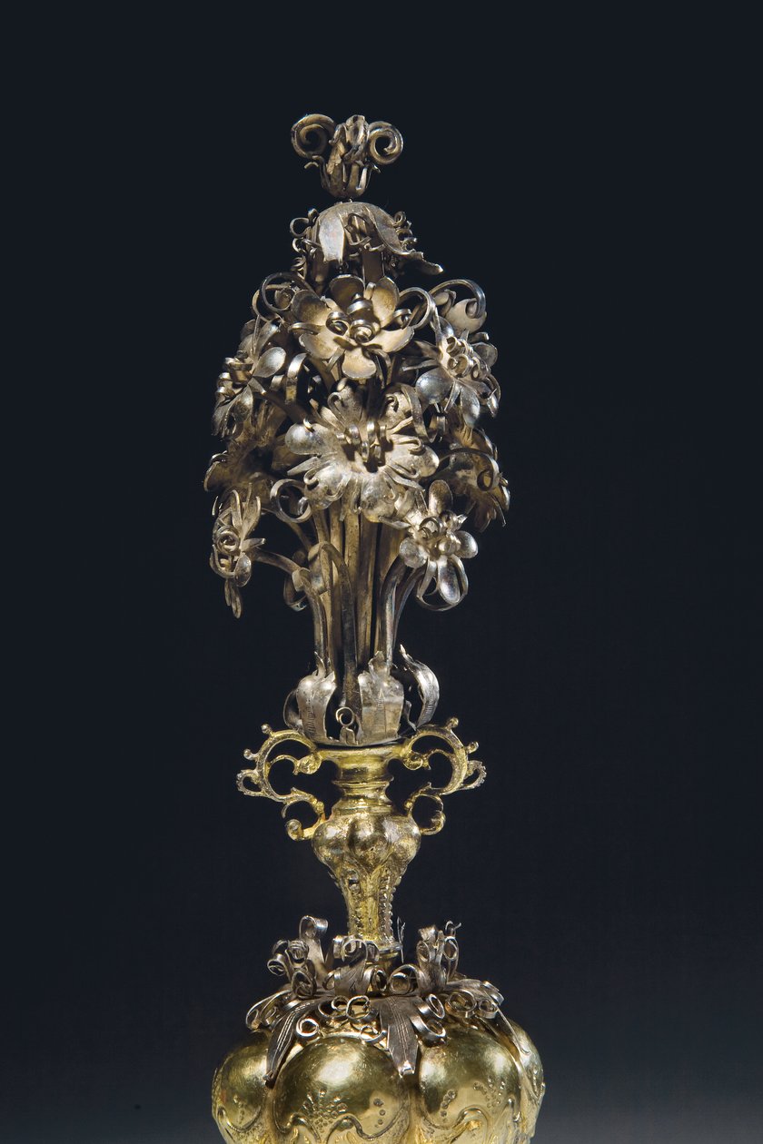 メディンゲンミネルバカップ、1650年頃（シルバー＆ヴェルメイユ） 作： ヒンリッヒ・オームセン
