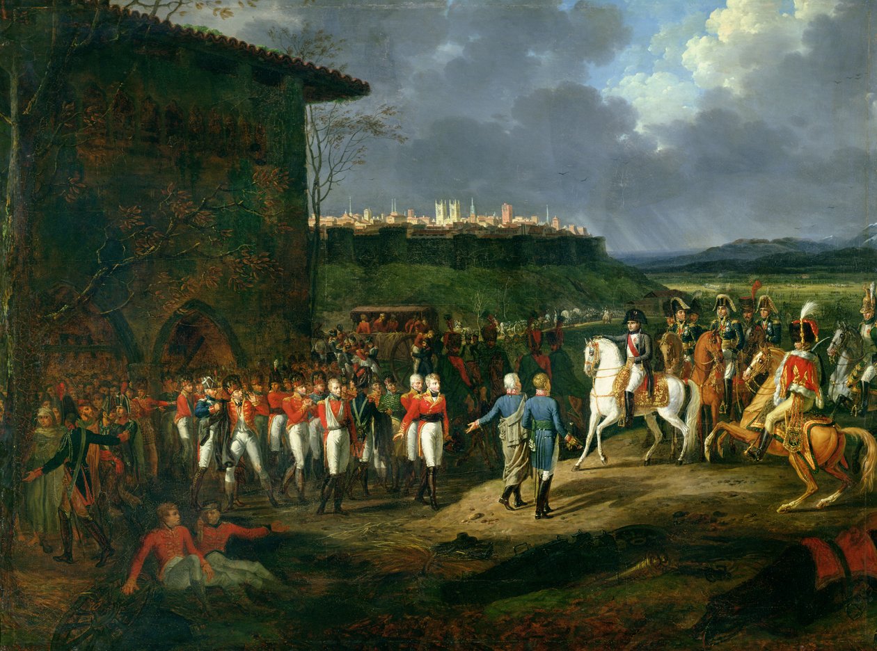 1809年、1810年にナポレオンボナパルト（1769-1821）に贈られたアストルガのイギリス人囚人（225165も参照） 作： ヒポリットルコント