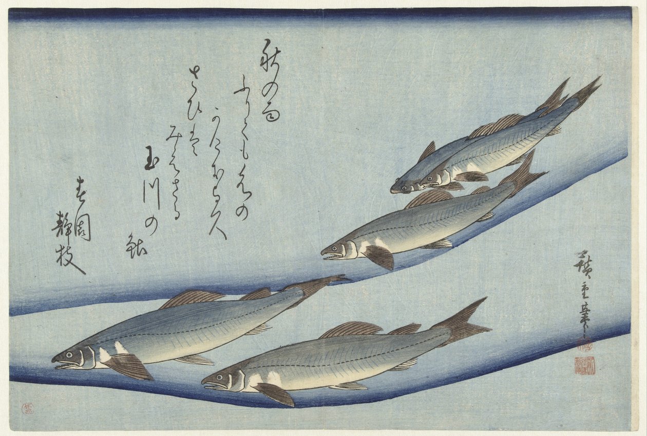 マス 作： 歌川広重（初代）