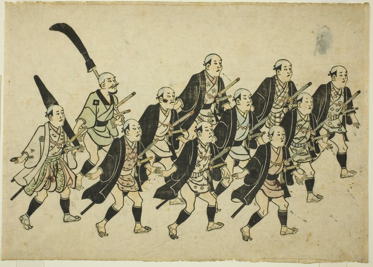 大名行列 作： 菱川師宣