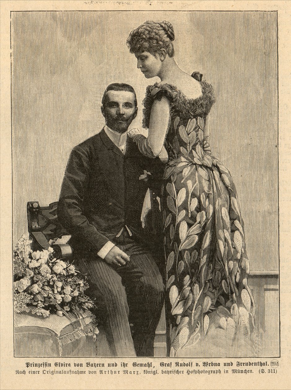 バイエルン州のエルビラ王女（1868〜1943年） 作： 法廷写真家アーサー・マルクス
