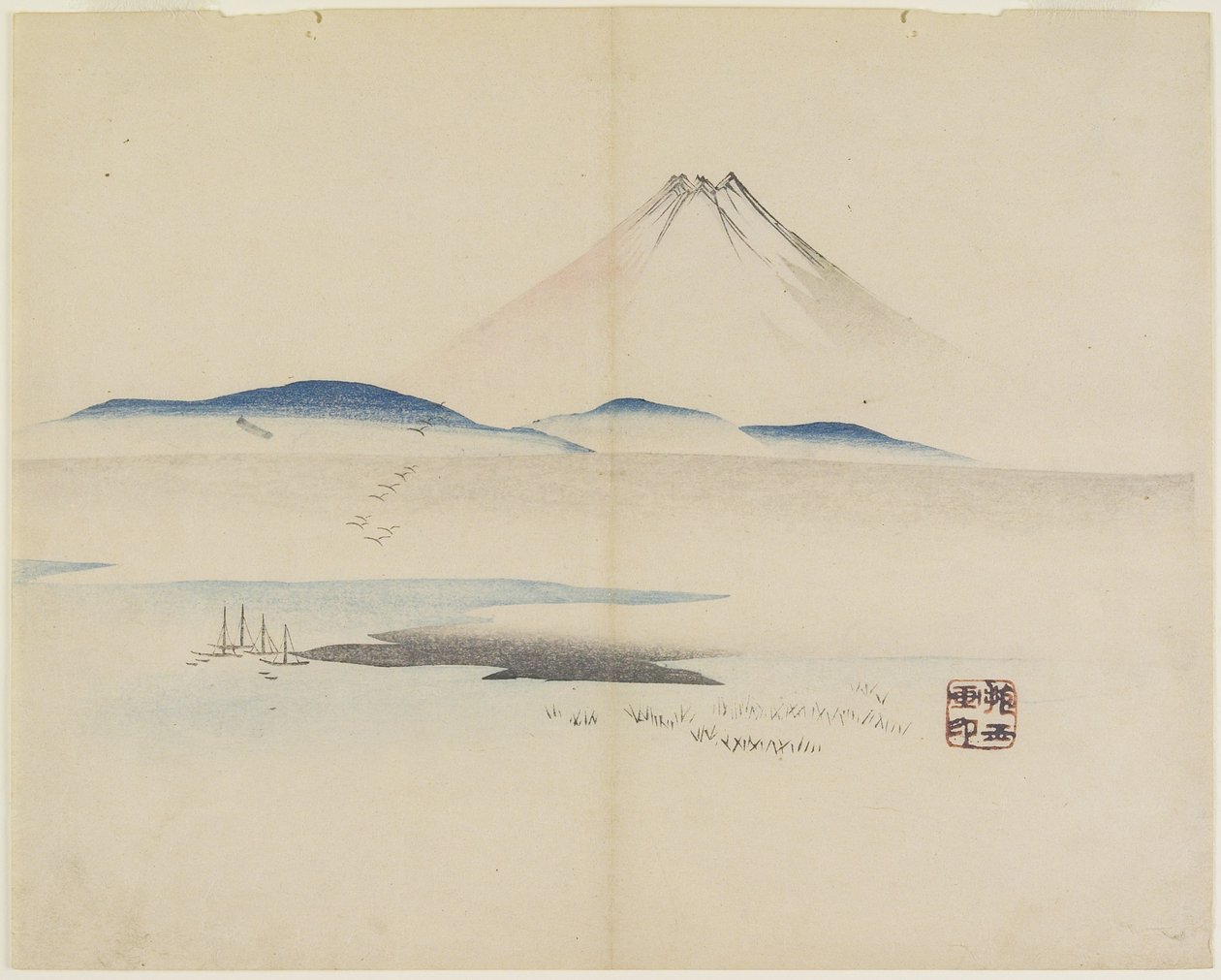 (Mt. Fuji), c. 1830 作： 奉行