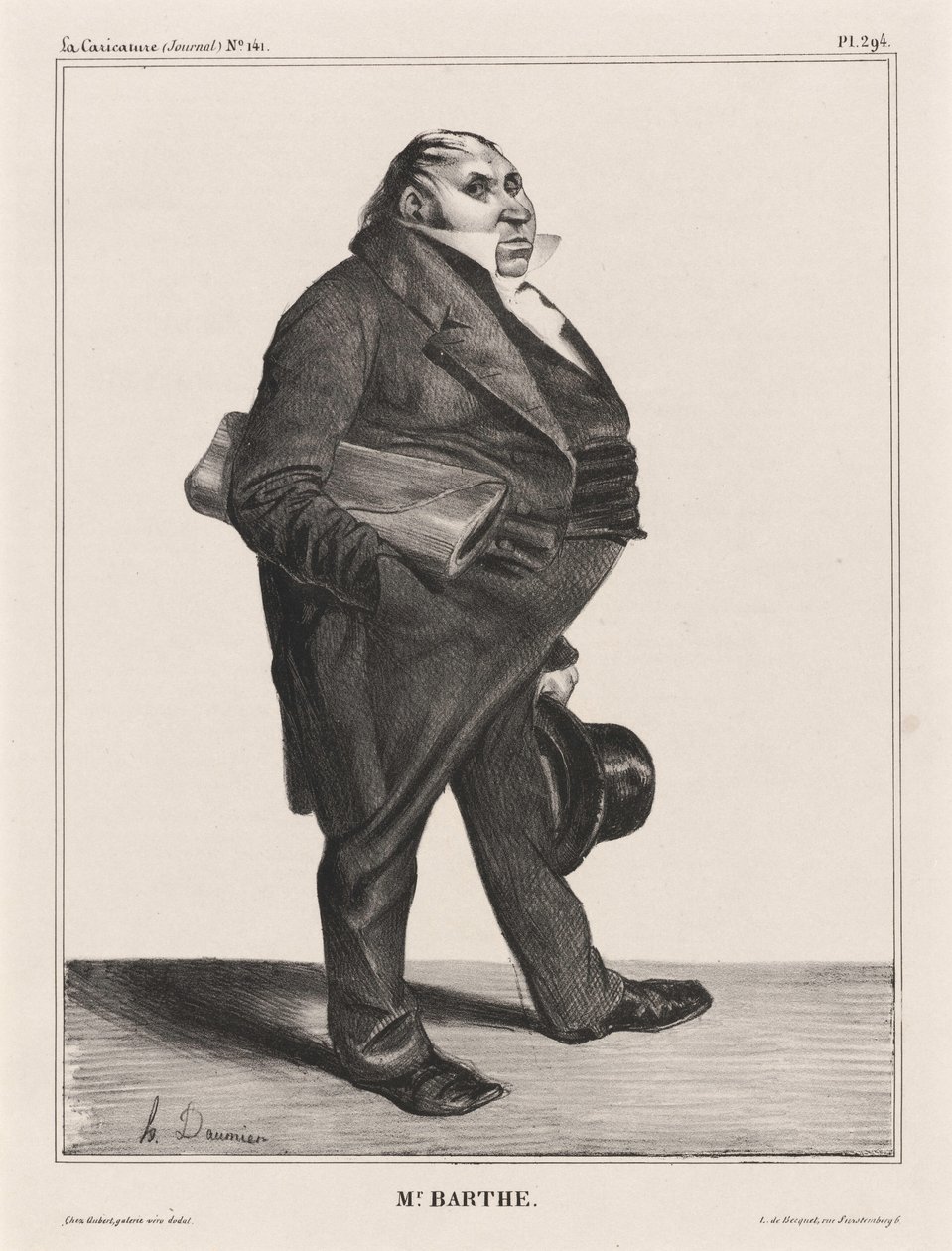 フェリックス・バルテ 作： オノレ・ドーミエ