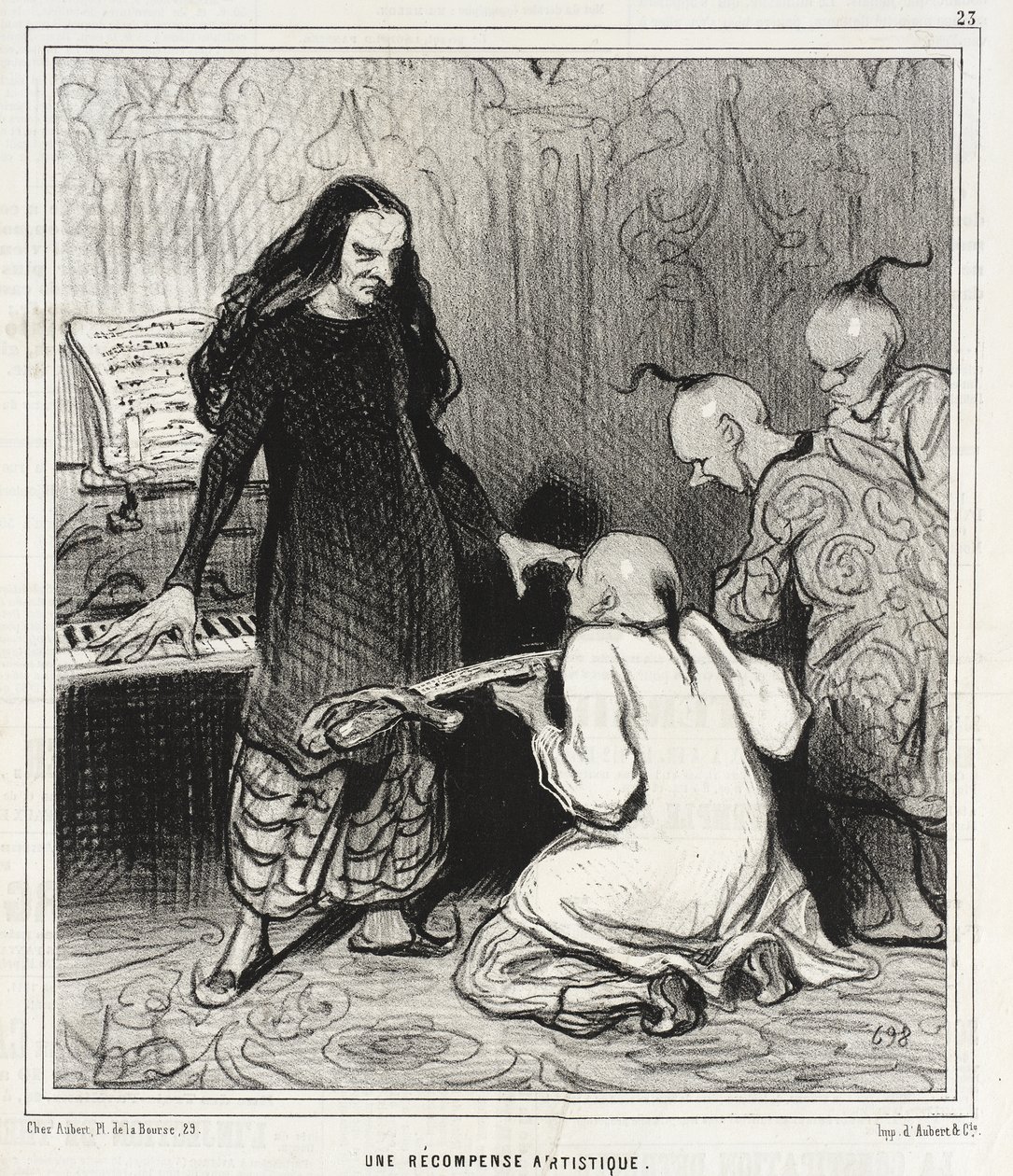 芸術賞 作： オノレ・ドーミエ
