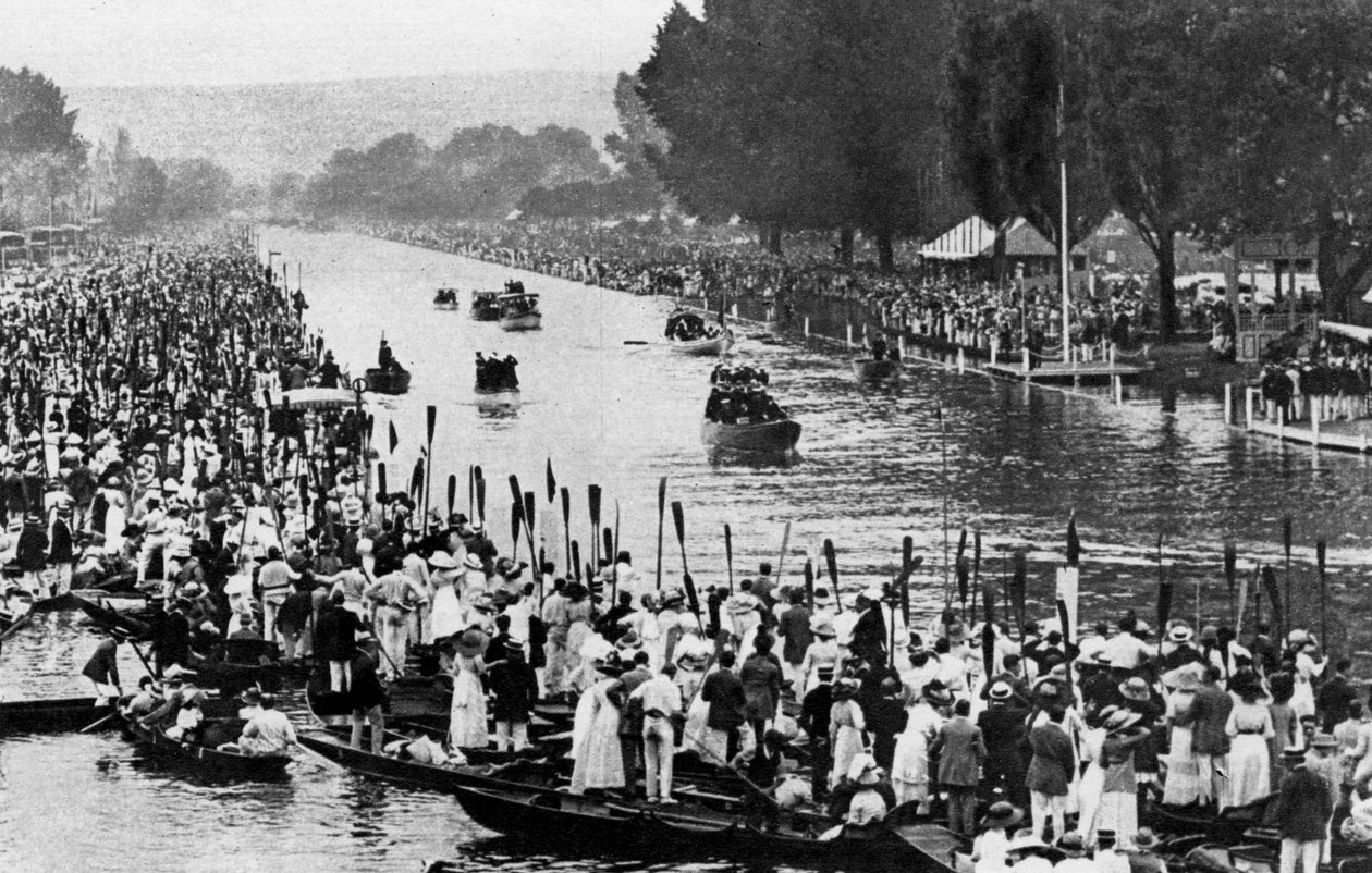 ヘンリーレガッタ、オックスフォードシャー、1912年7月6日1937 作： ホレス・ウォルター・ニコルズ