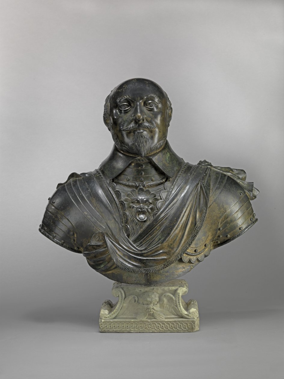ロバート・バーティー（1582-1642）リンジー伯爵、1640年頃（ブロンズ） 作： ユベール・ル・スール