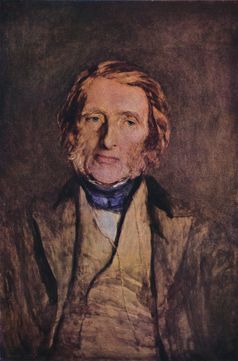 ジョン・ラスキン1819-1900、1879、1947 作： ヒューバート・フォン・ヘルコマー