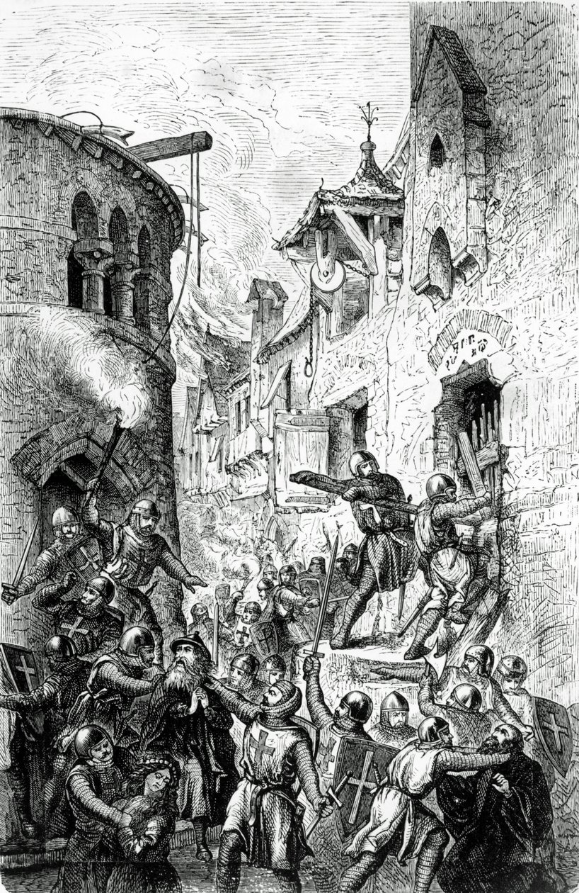 1881年の十字軍による反ユダヤ主義とユダヤ人への迫害 作： ハンガリー語学校