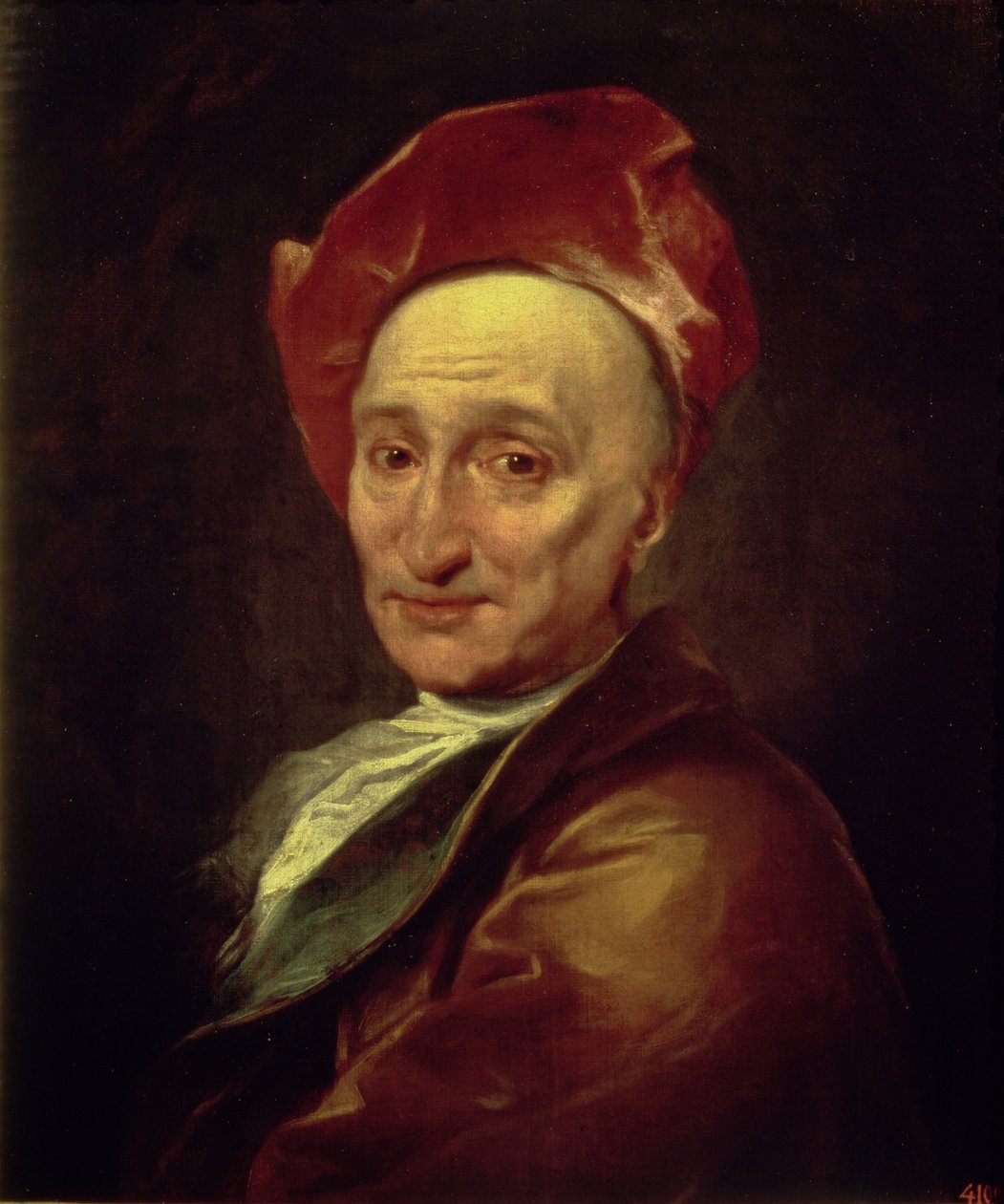 ベルナールルボヴィエの肖像画、フォンテネル（1657-1757） 作： ヒヤシンス・フランソワ・リゴー