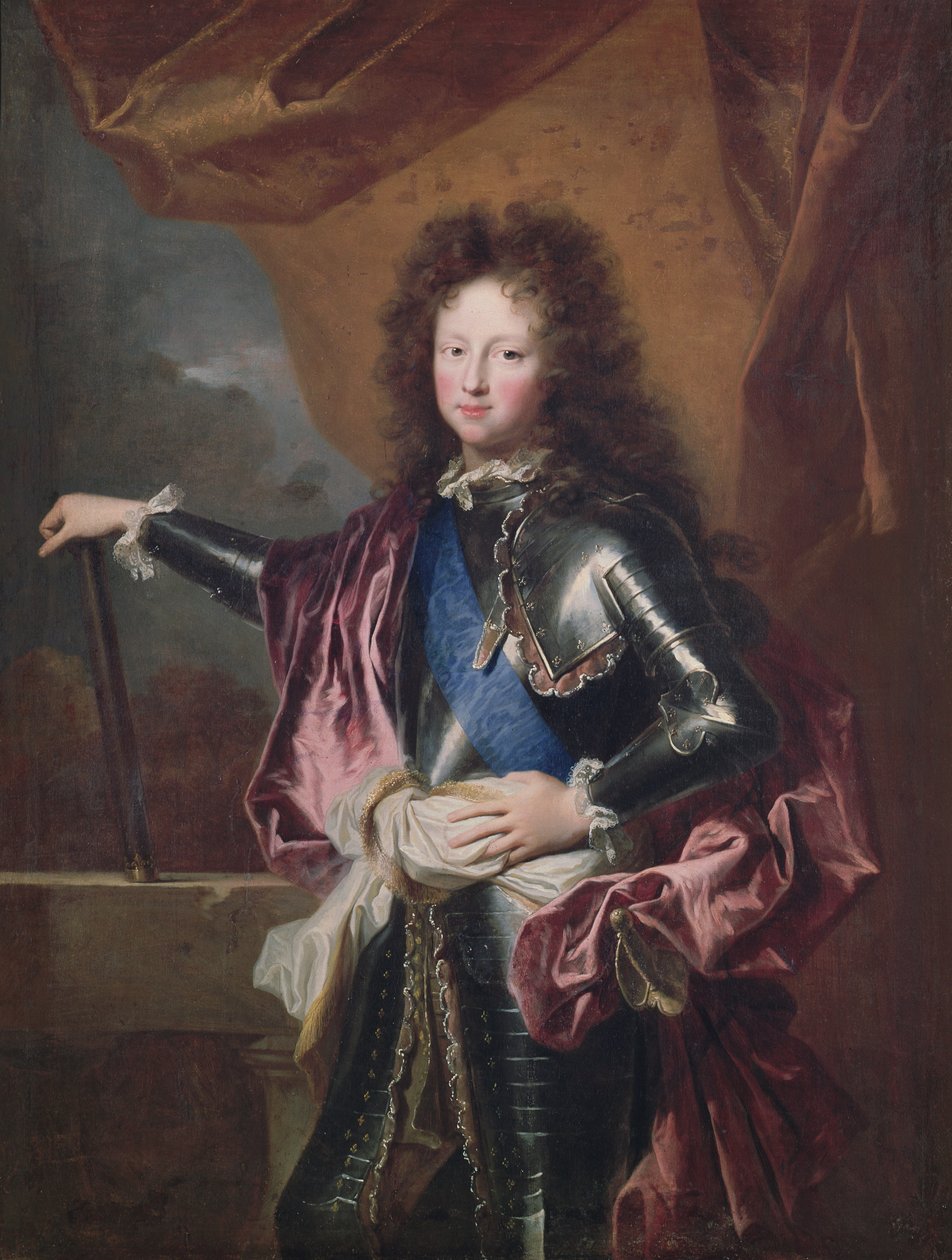 フィリップ2世の肖像（1674-1723）少年としてのシャルトル公 作： ヒヤシンス・フランソワ・リゴー