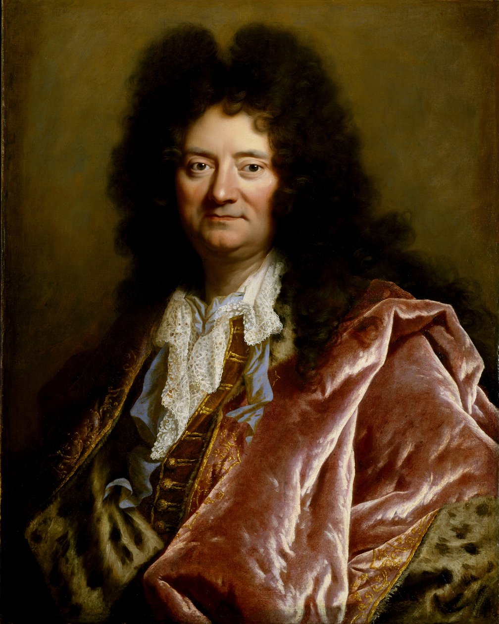 Retrato de um cavalheiro, c.1705 (óleo sobre tela) 作： ヒヤシンス・フランソワ・リゴー