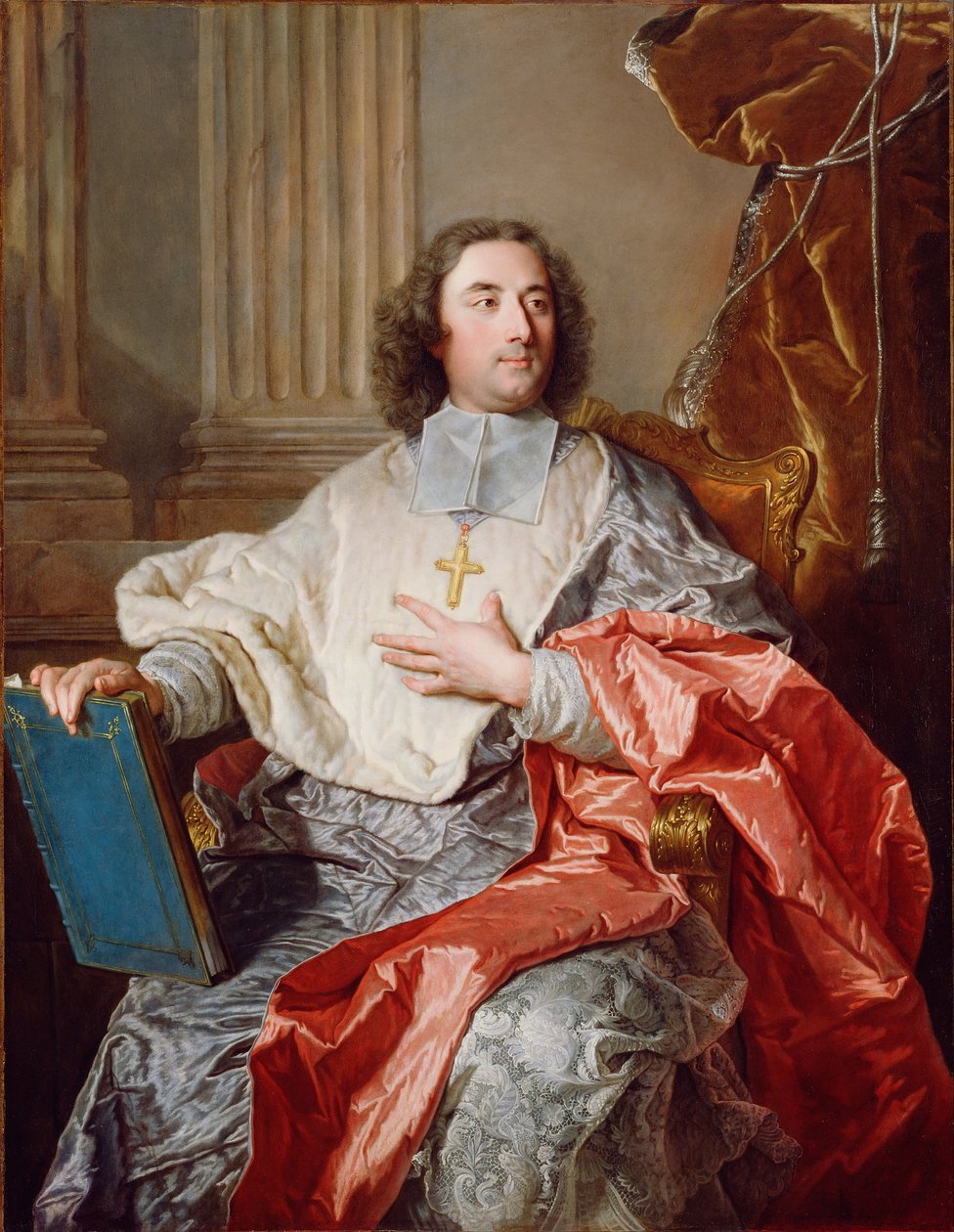 シャルル・ド・サンタルバン、カンブライ大司教 作： Hyacinthe Rigaud