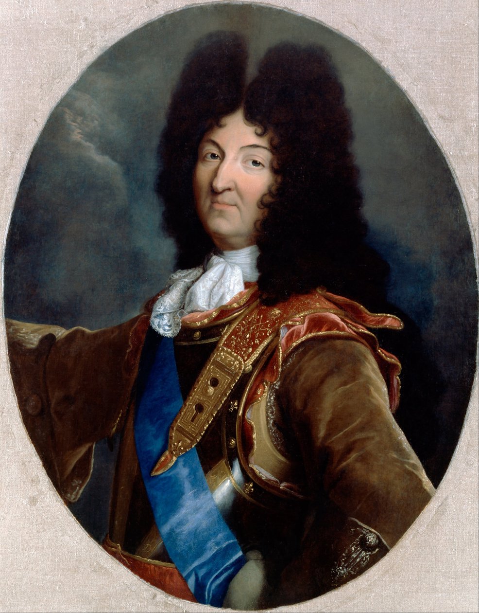 ルイ14世 作： Hyacinthe Rigaud