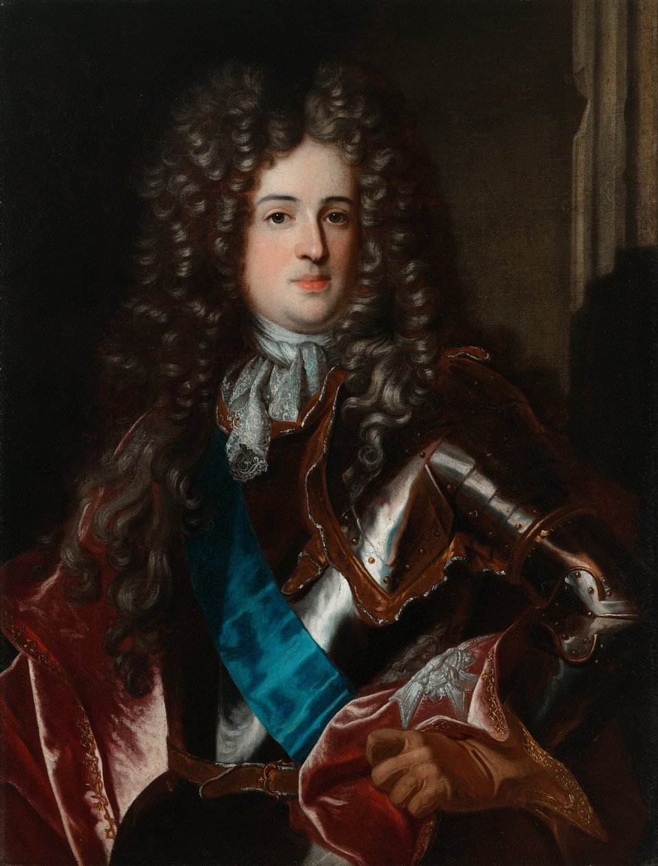 アレクサンデル・ベネディクト・ソビエスキの肖像 作： Hyacinthe Rigaud