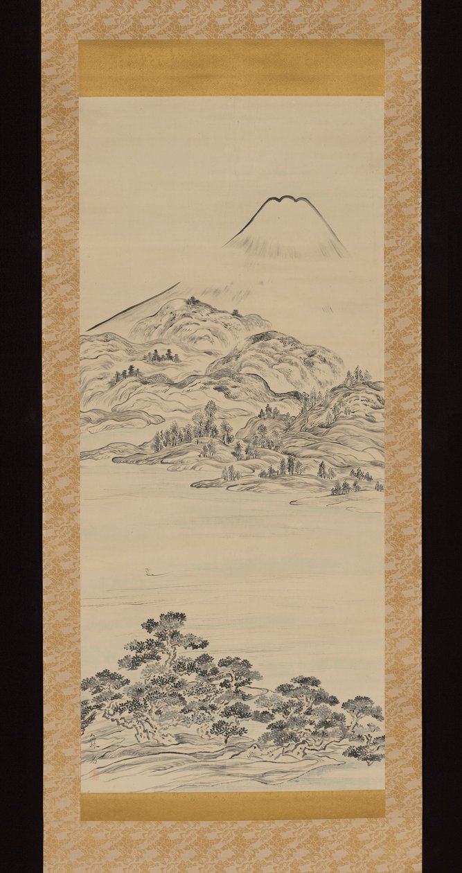 田子の浦から望む富士山 作： 池の大河