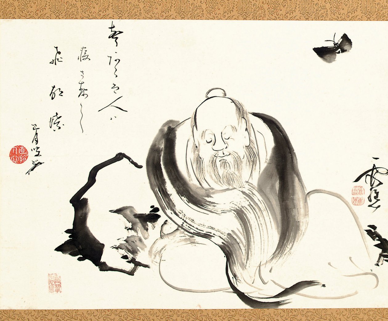 蝶を夢見る荘子 作： 池の大河