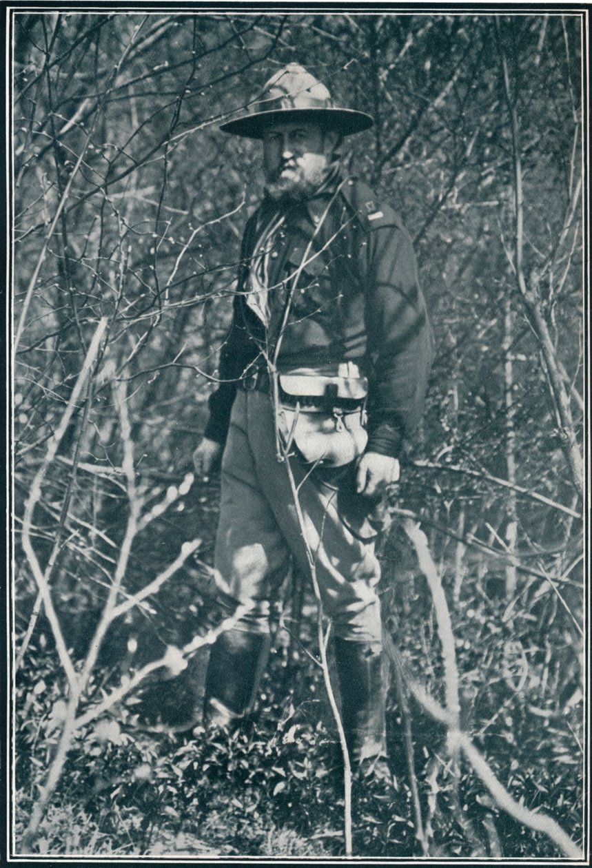 クォーターマスタースノーデン。フロンティアマン軍団のウォード、c1908 作： イラスト局