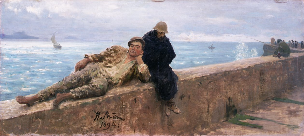 バガボンドの研究、1894 作： イリヤ・エフィモヴィチ・レーピン