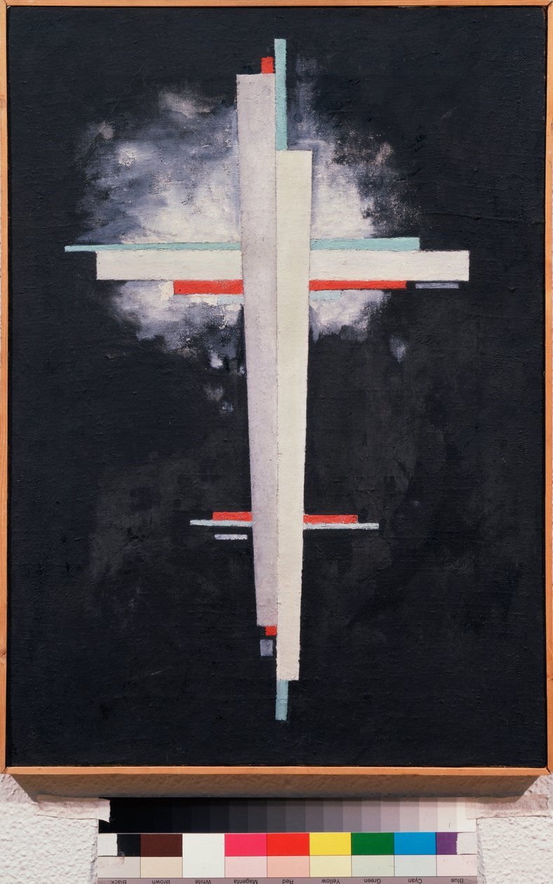 シュプレマティズム - シュプレマティズム - Ilya Grigoryevich Chashnik (Ilia Tchachnik) (1902-1929) による絵画、キャンバスに油彩 作： イリヤ・グリゴレビッチ・チャシュニク