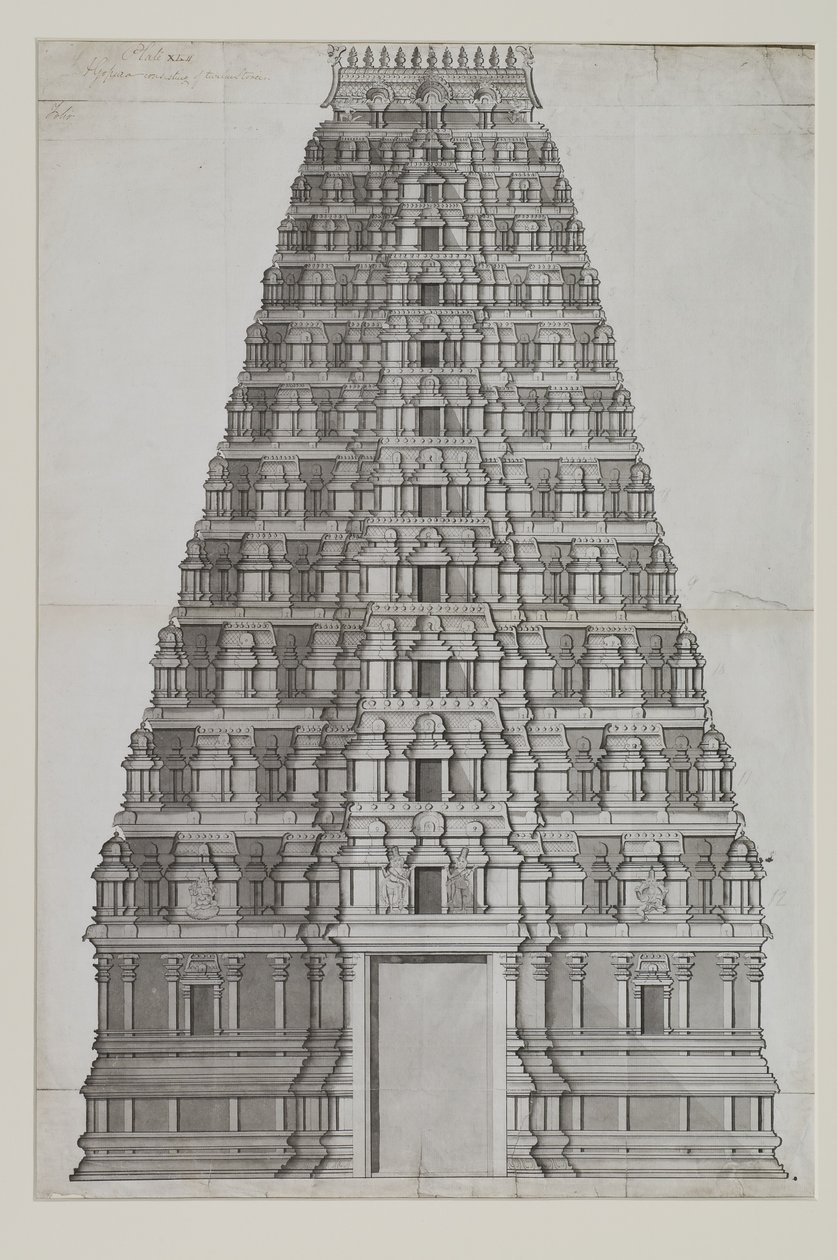 12階建てのゴープラム 作： インドの学校