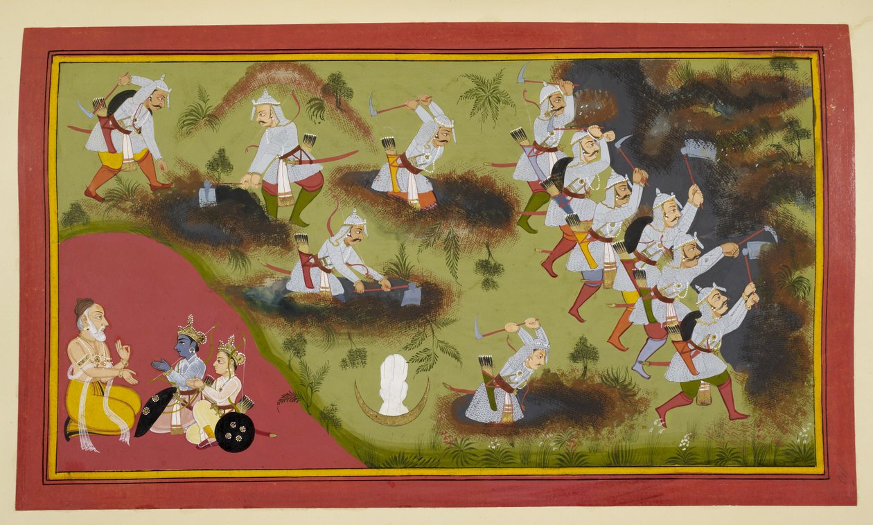  作： インドの学校