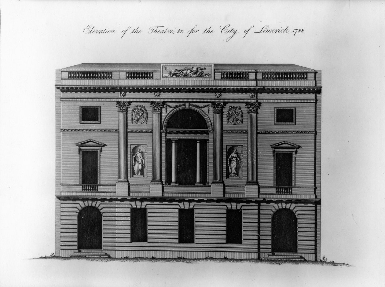 劇場の高さ、undc。リムリック市のために、1788 作： アイルランドの学校