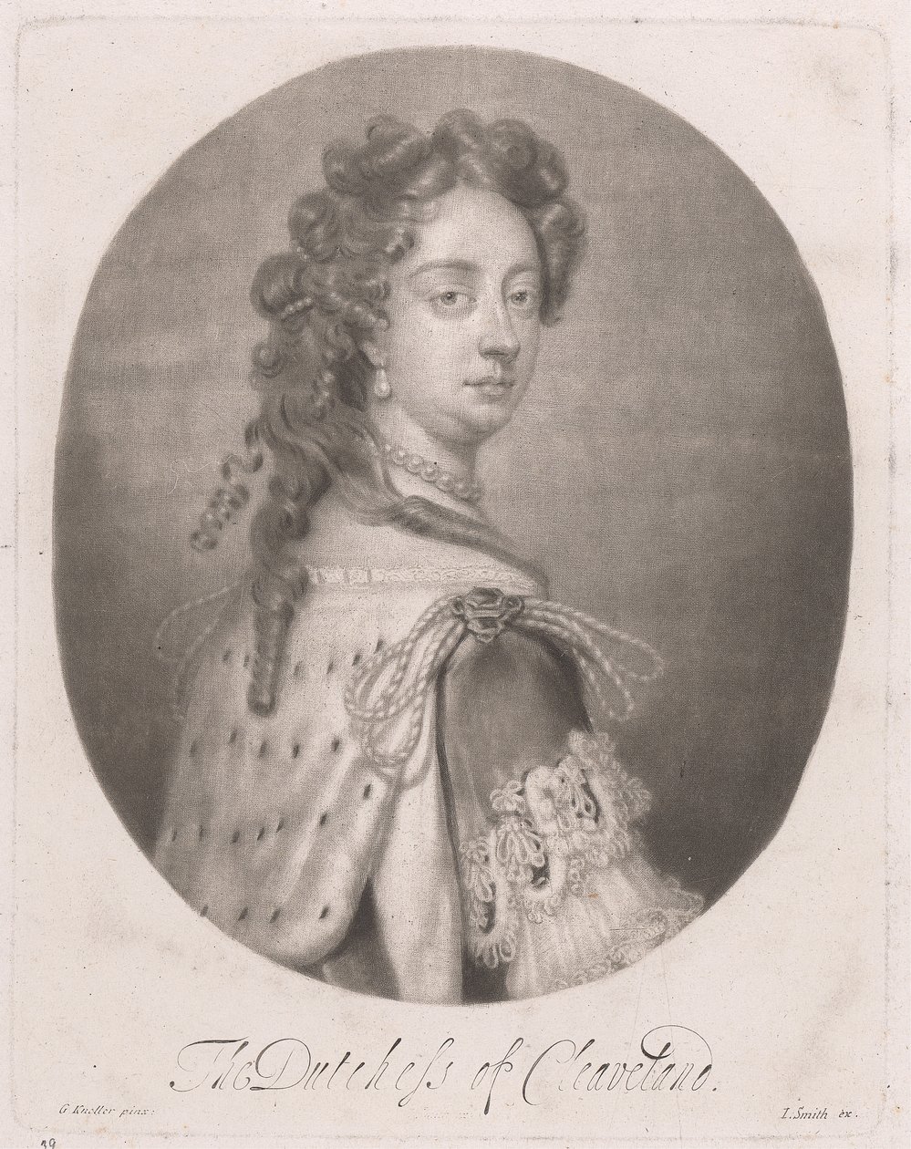 Bárbara, Duquesa de Cleveland (m. 1709) 作： アイザック・ベケット