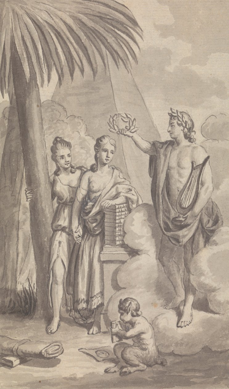 Town and Country Magazine, Frontispício para Vol. X para 1778 作： アイザックテイラー
