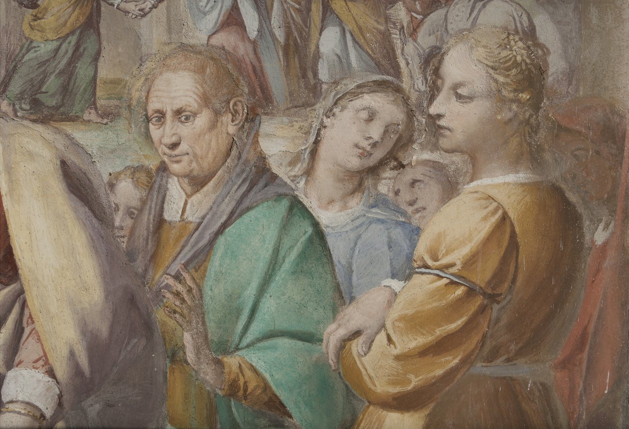 聖母マリアの結婚、1634年からの詳細 作： イシドロ・ビアンキ