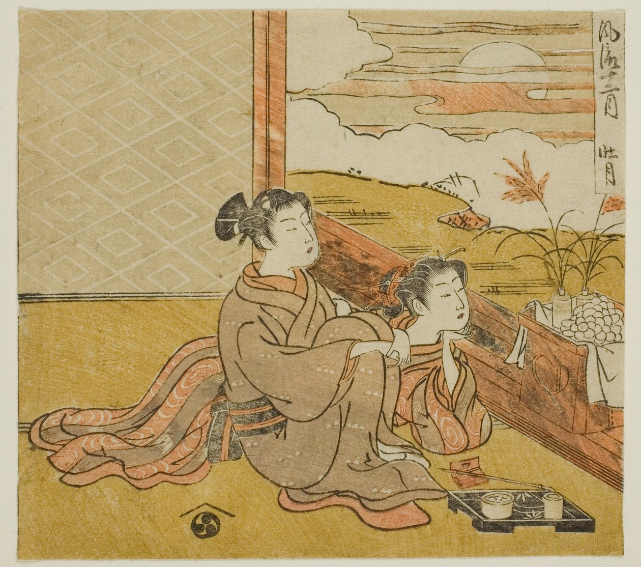 連載「おしゃれ十二月（ふりゅう十二月）」より 八月（そげつ） 作： Is田流彩