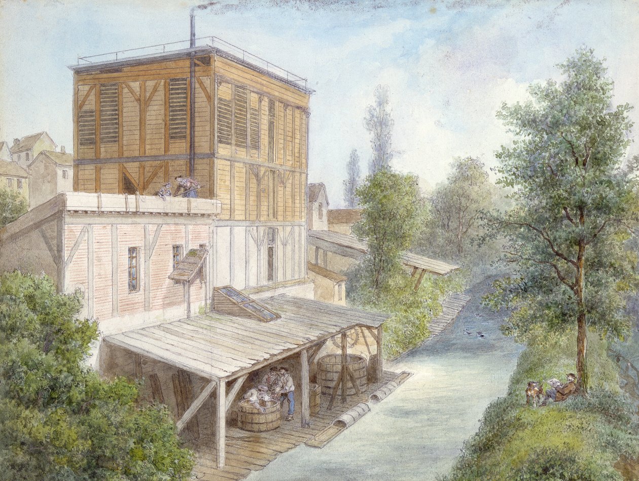 ジェンティリーのBievre、1865 作： イソドール・ローラン・デロイ