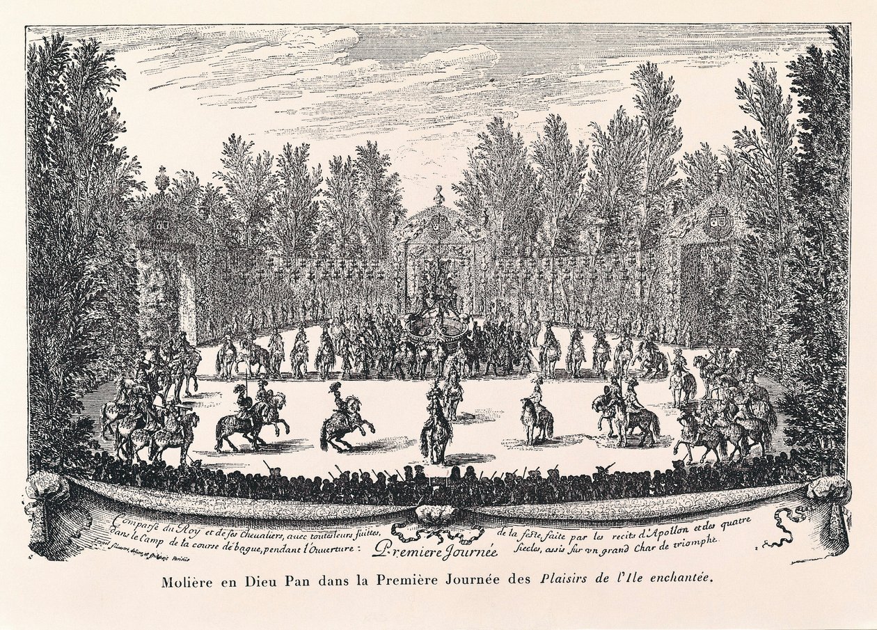 モリエール（1622-1673）と呼ばれるJean Baptiste Poquelinによる「Les plaisirs de l
