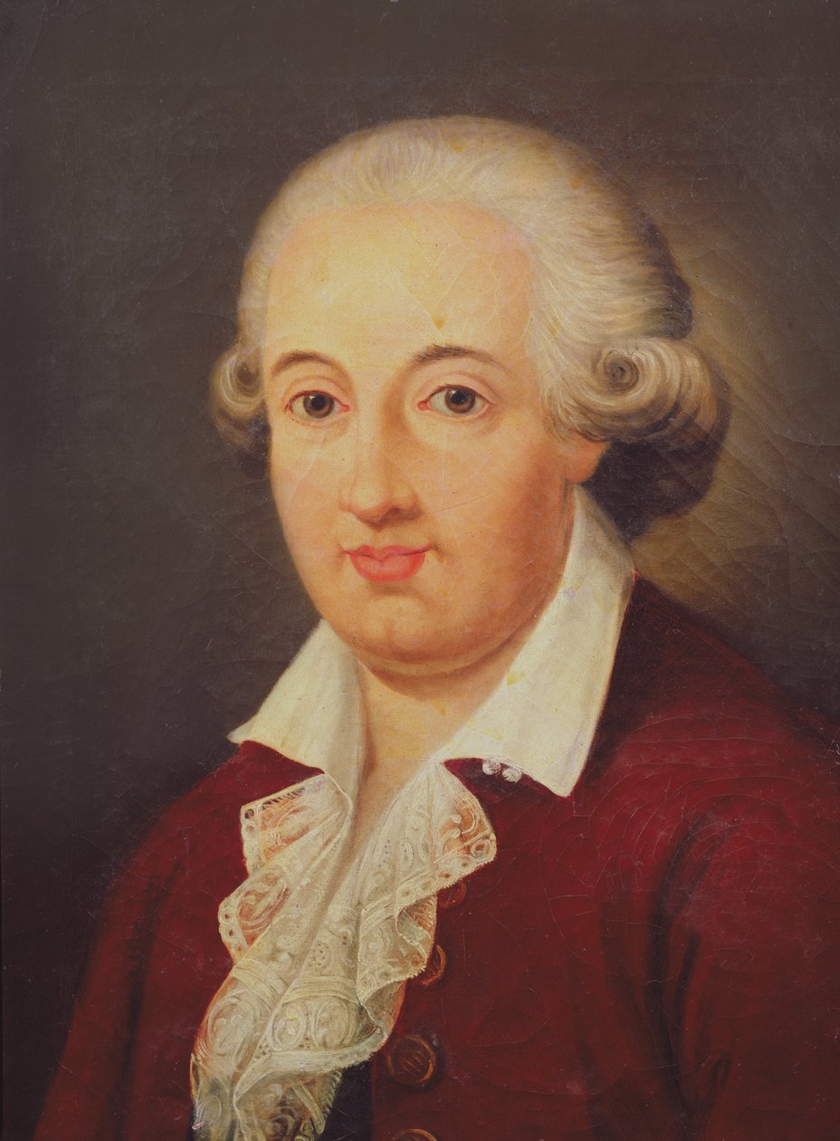 ドメニコチマローザ（1749-1801）の肖像 作： イタリア語学校