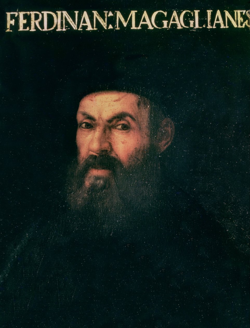 フェルディナンドマゼランの肖像（c.1480-1521） 作： イタリア語学校