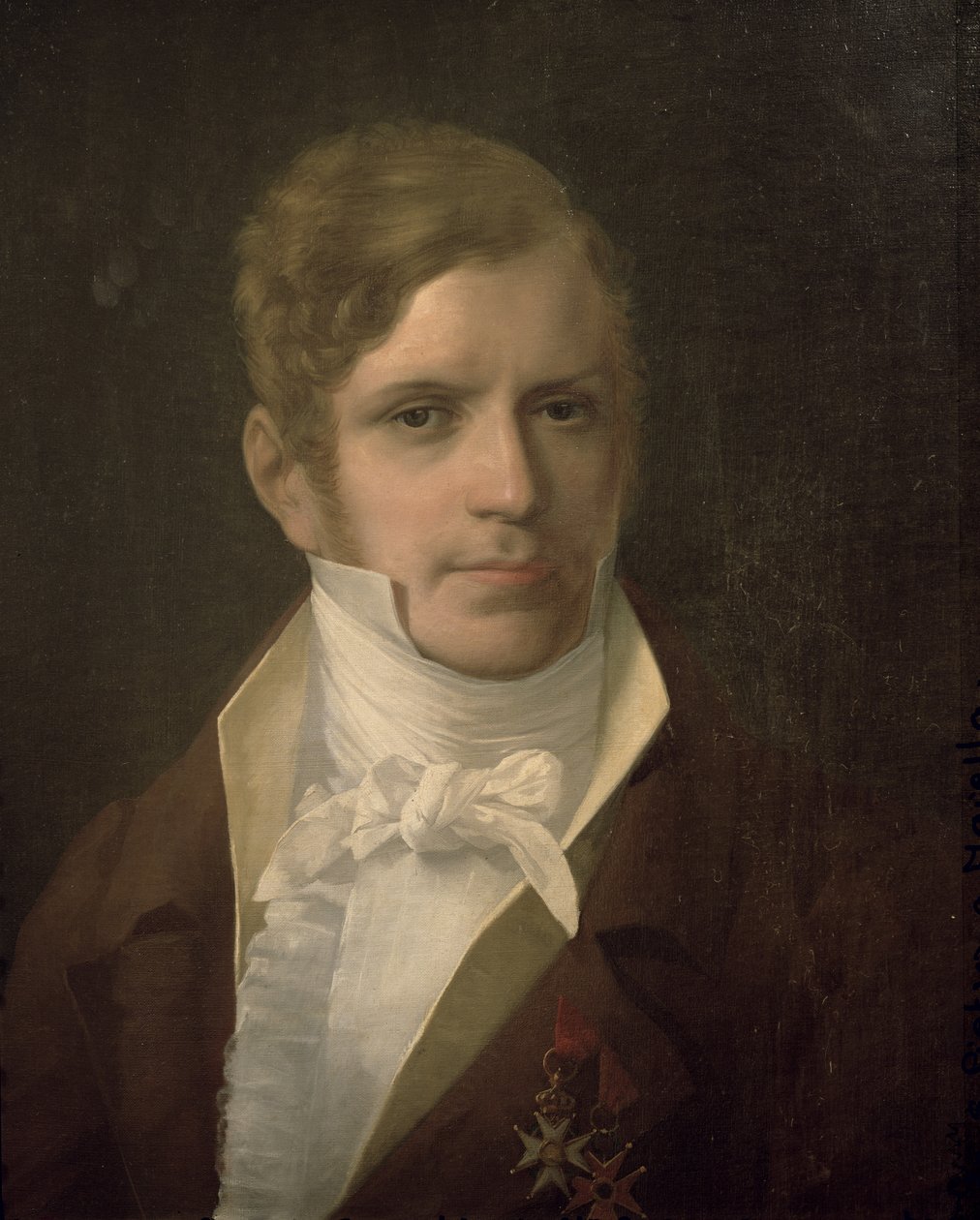 Gaspare Spontini（1774-1851）の肖像 作： イタリア語学校