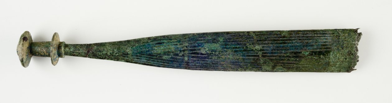 短剣の鞘 紀元前8世紀 ブロンズ 作： イタリア半島