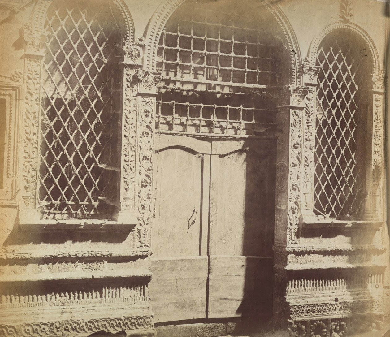 パラッツォジュゼッティ、ヴェネツィア、1865年頃 作： イタリアの写真家
