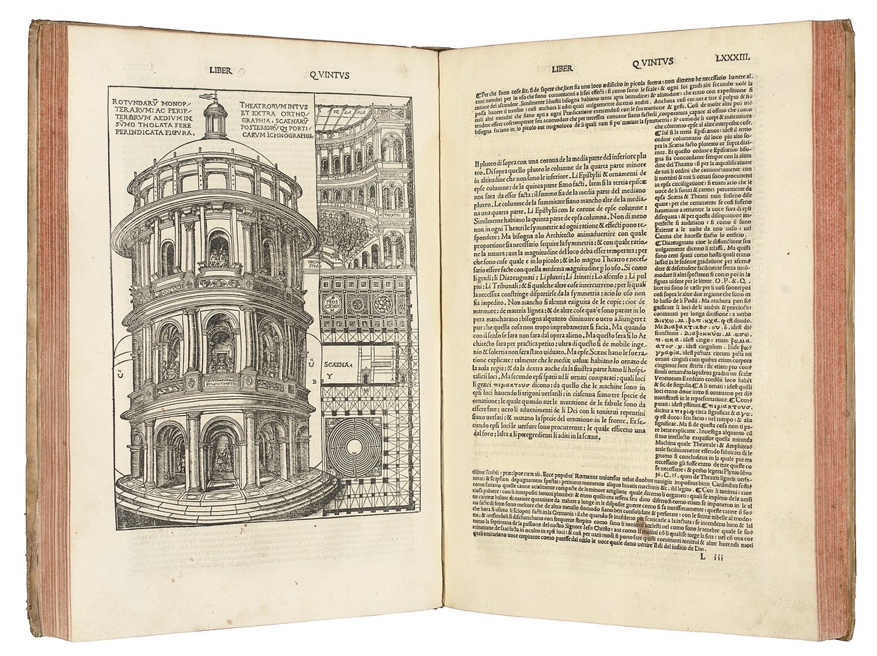 「建築に関する10冊の本」buMarcus Pollio Vitruvius 作： イタリア語学校