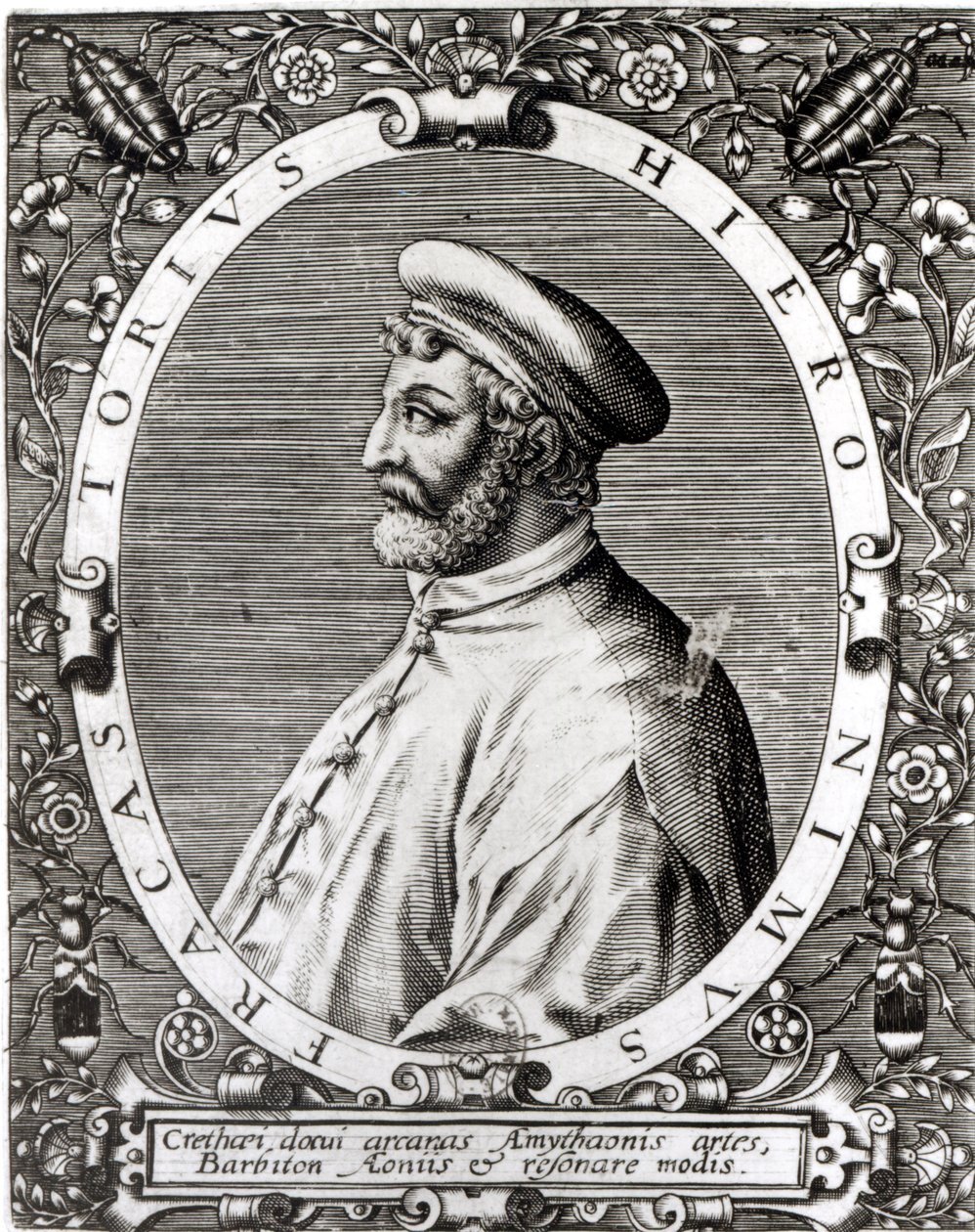 ジロラモフラカストロのメダリオン肖像画（1483-1553） 作： イタリア語学校