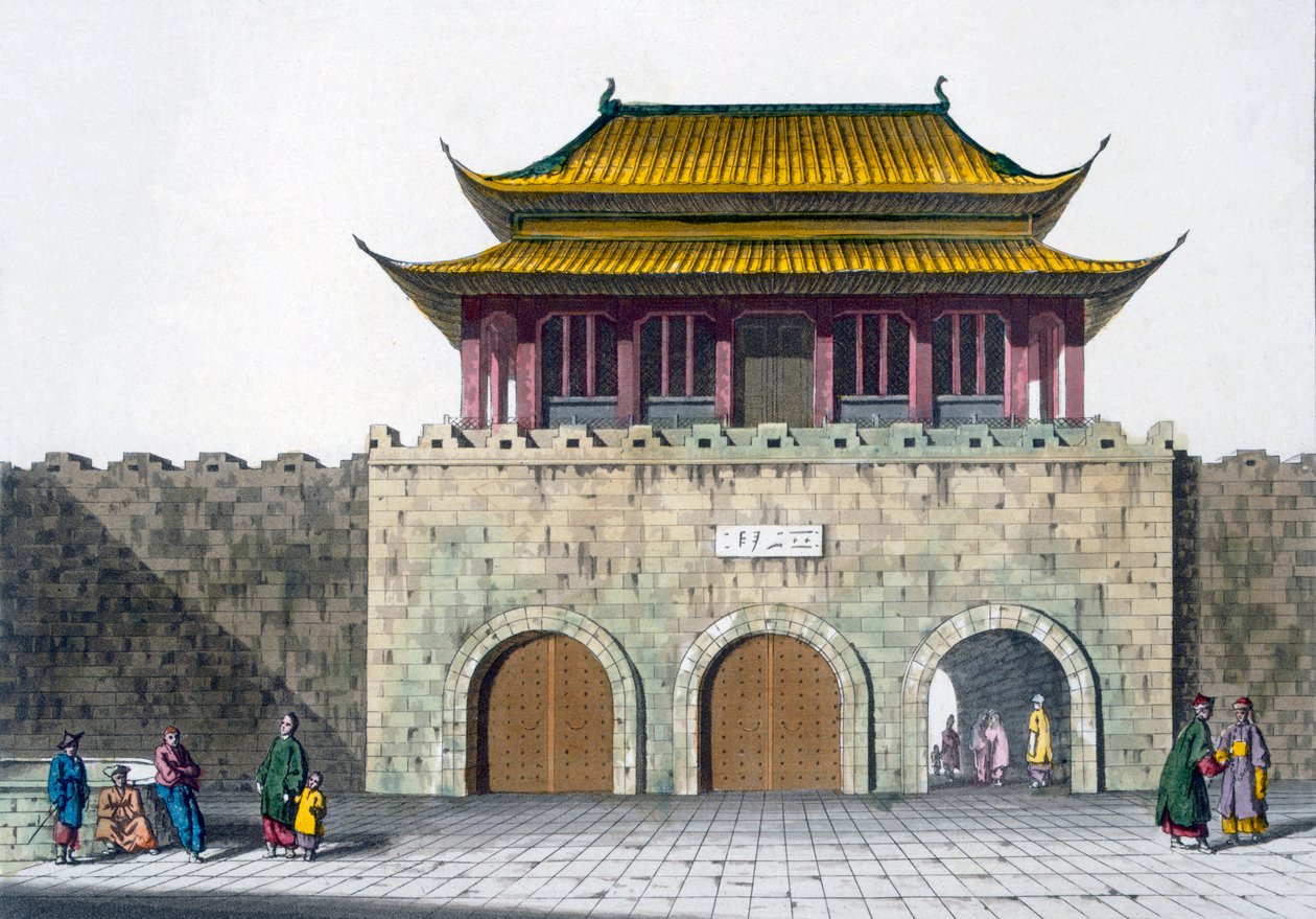 南京の塔塔、1820年代〜30年代 作： イタリア語学校
