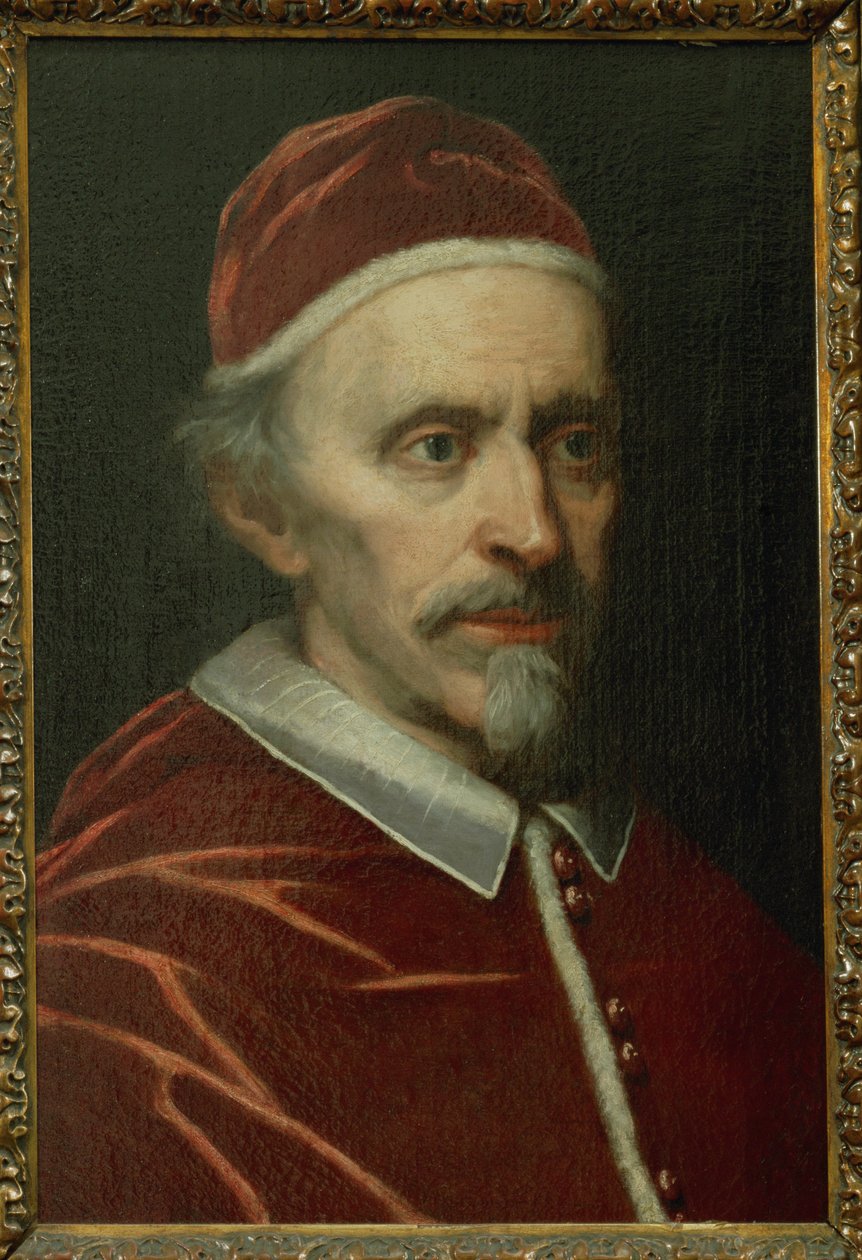 教皇イノセント11世（1676-1689年）...（油彩・キャンバス 作： イタリア語学校