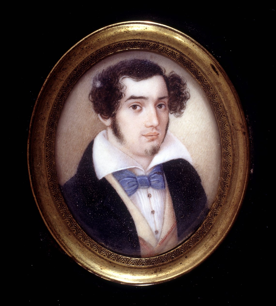 チロ・メノッティ（1798～1831）の肖像。リソルジメントの博物館。ミラノ 作： イタリア語学校