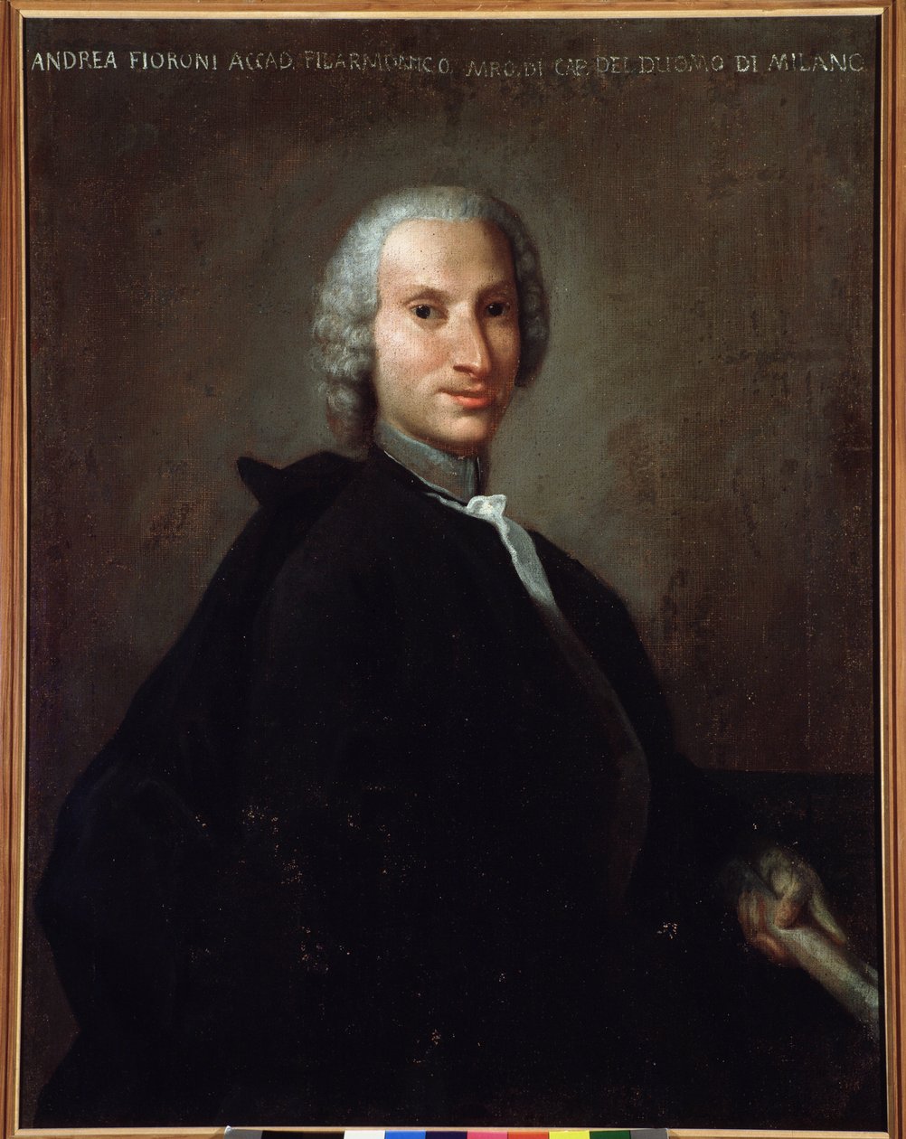 Gianandrea Fioroni（1716-1778）イタリアの作曲家の肖像 作： イタリア語学校